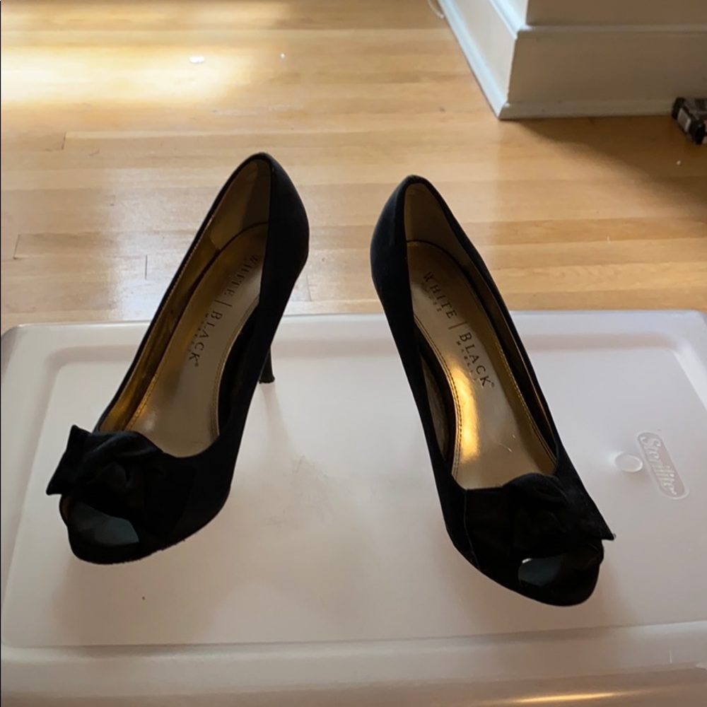White House Black Market Peep Toe Formal Heel